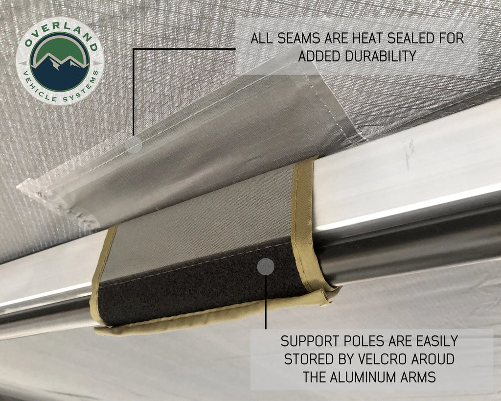 OVS 270 Awning for Mid-High Roofline Van Seam for Durability Feature
