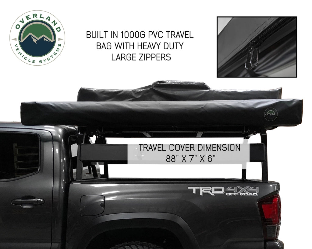 OVS 270 Awning for Mid-High Roofline Van Organizing bag and dimension