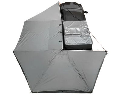 OVS Nomadic 270 Awning Installed ON Drivers Side