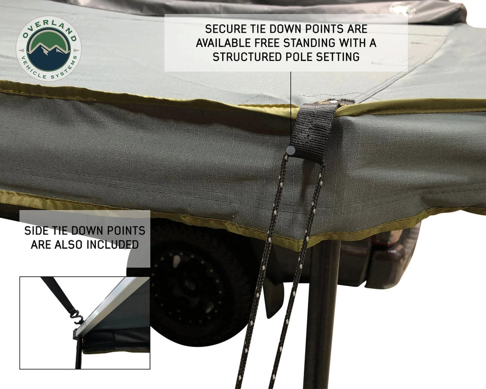 OVS Nomadic Lite 270 Awning Tie Down Options