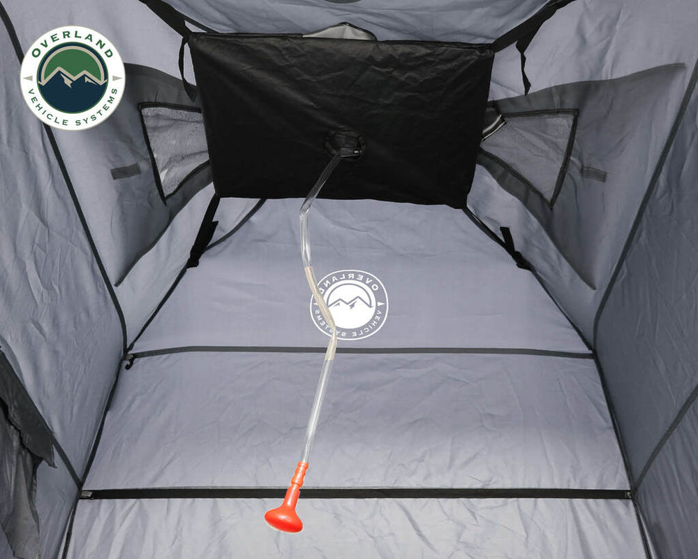 Overland Vehicle Systems Portable Privacy Room Shower Head and Window Mesh
