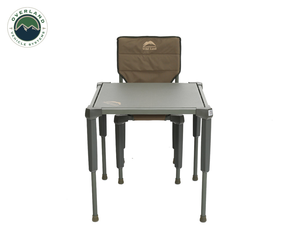 Overland Vehicles System Small Camping Table with Chair(not included upon purchase)
