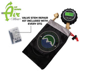 Overland Vehicle System Digital Tire Gauge with Valve Kit