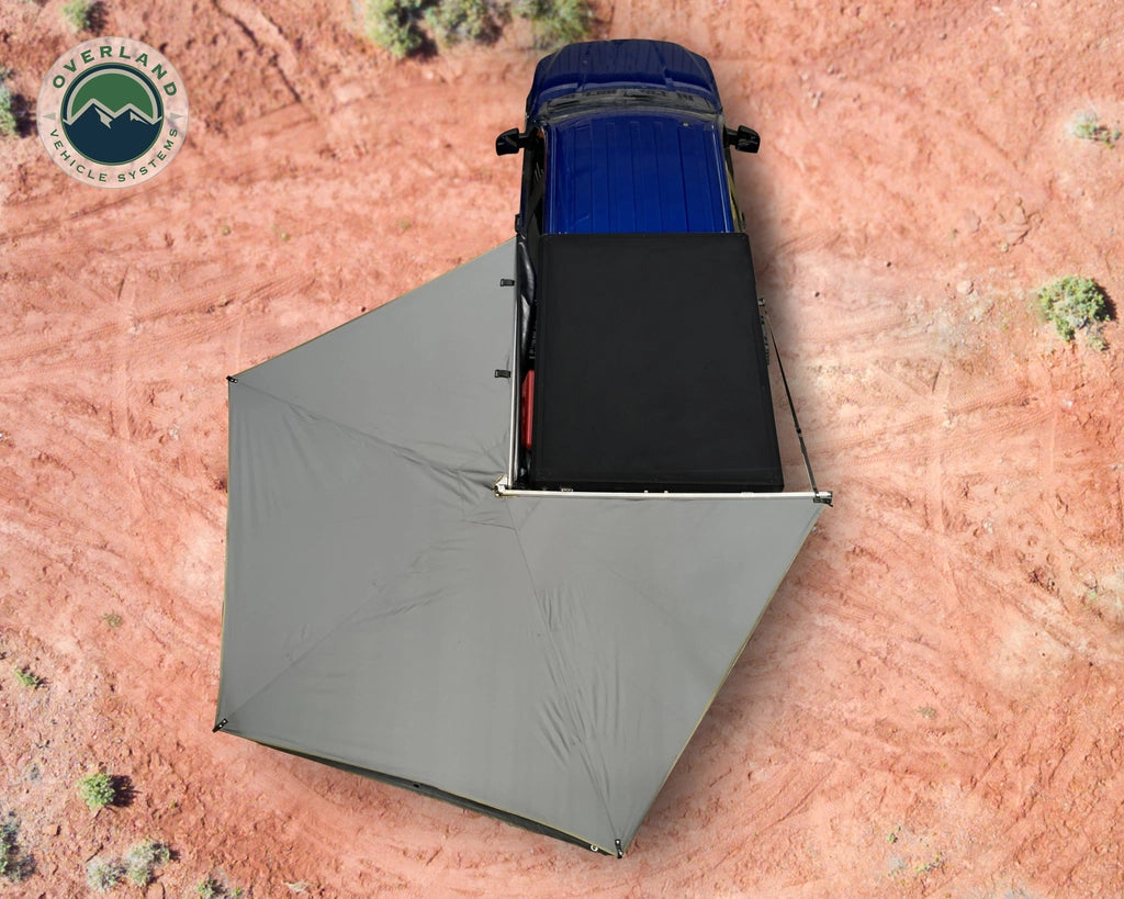 Overland Vehicle Systems 270 Awning Lite Nomadic Driver Side