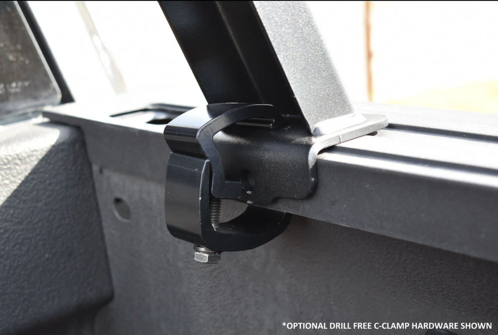 RCI OFF ROAD 12" Adjustable Sport Bed Rack With Optional Drill
