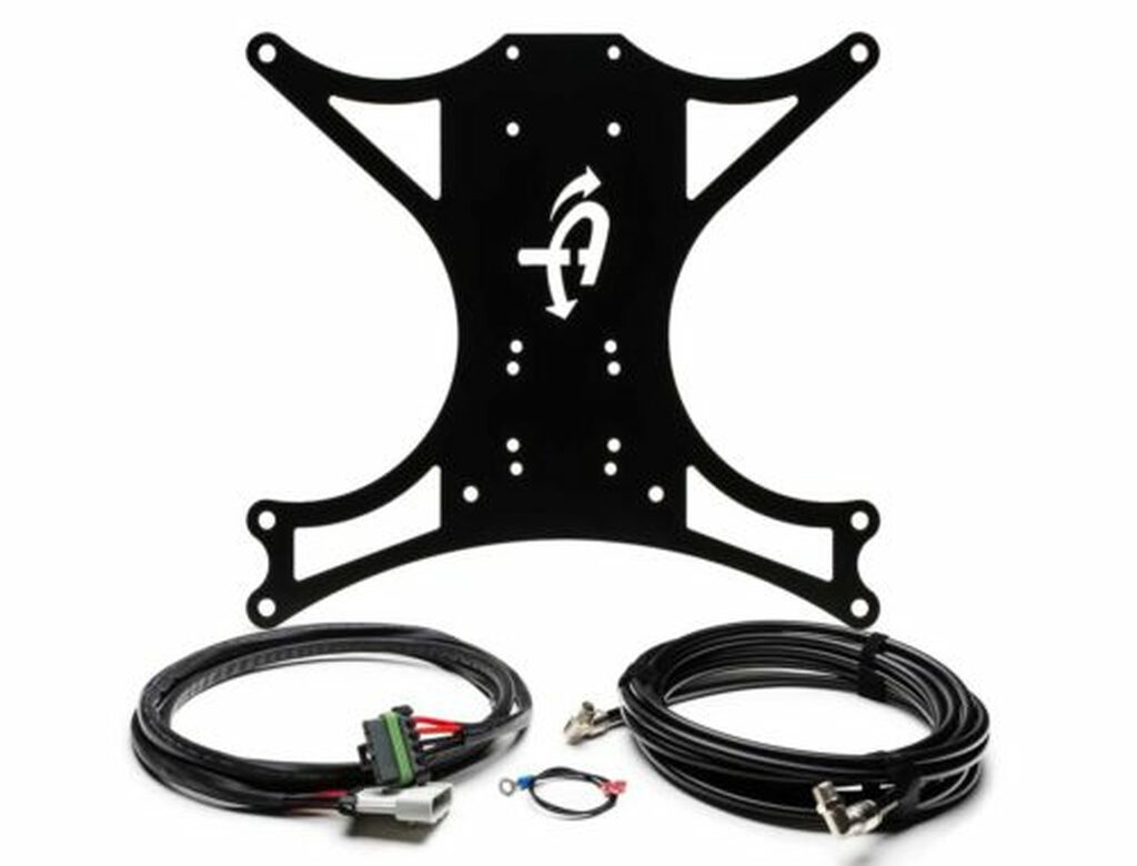 Overland Vehicle Systems Up Down Air 44-0717 (JEEP® JK 4 DOOR ARB® CKMTA12 UNDER THE SEAT INSTALL BRACKET KIT)