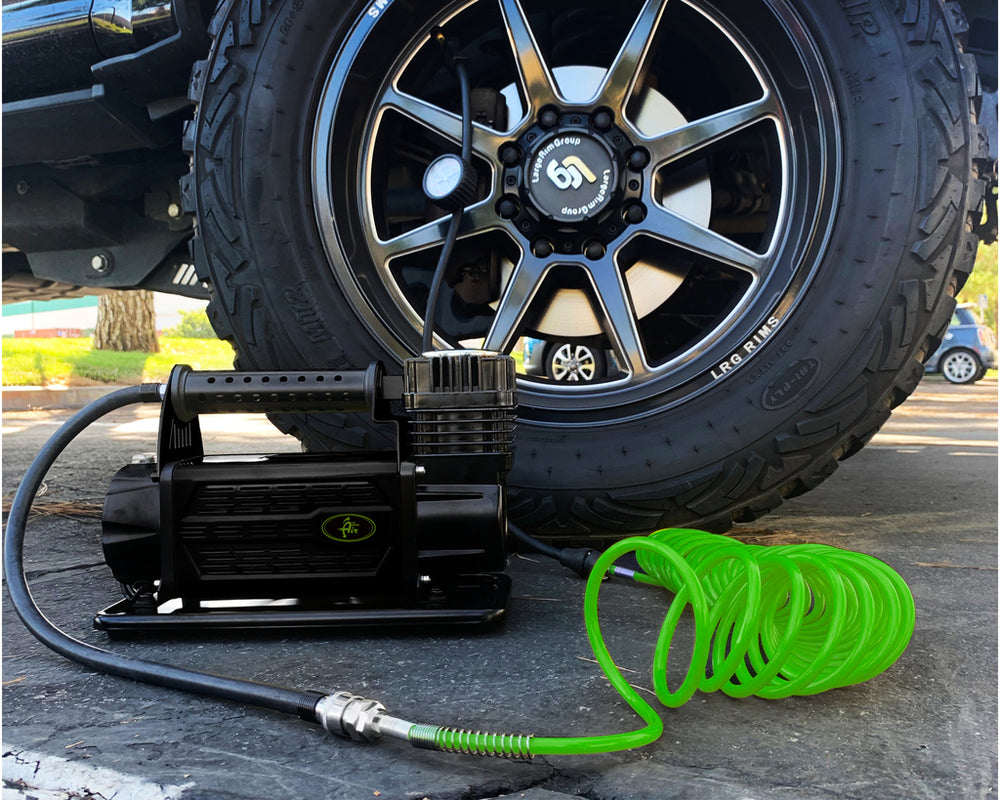 : 1/3 Horsepower Motor putting out 5.6 CFM with a thermal cutoff switch