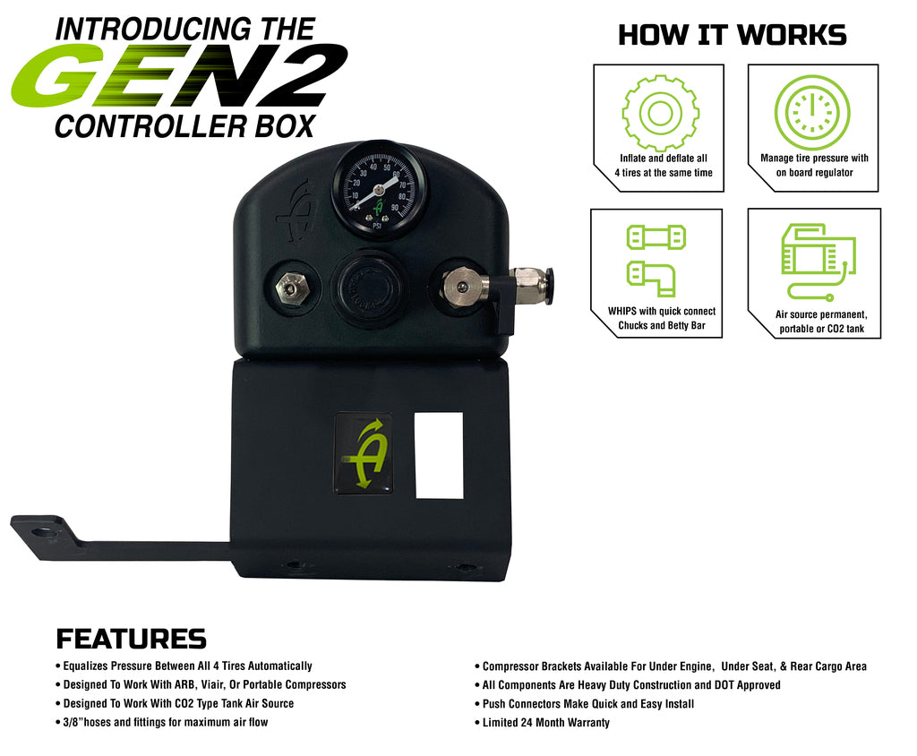 Overland Vehicle System Up Down Air Controller Box