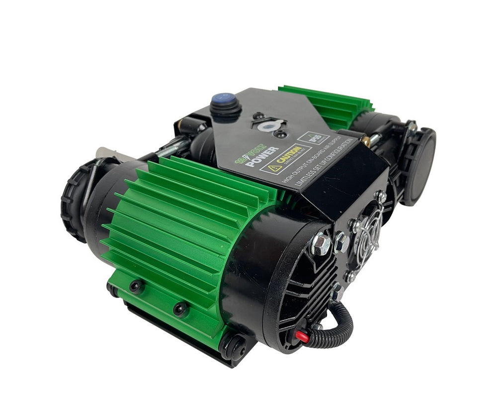 Overland Vehicle Systems EGOI Permanent On Board Dual Motor Air Compressor System 6.1 CFM