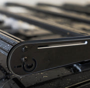 Prinsu Rack Shield Plate For Tacoma, 4Runner, Colorado, & Tundra All Black Mounted