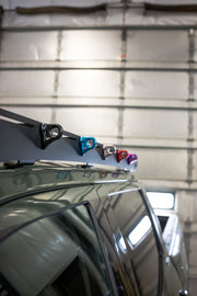 Prinsu Universal Utility Hook All Colors Installed On A Roof Rack