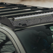 Prinsu Wind Deflector Decal Black Topographical 