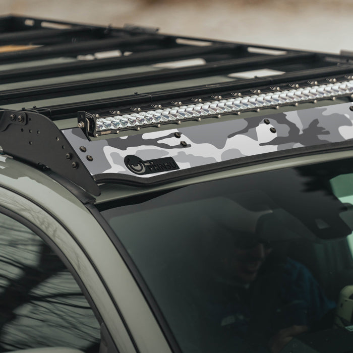 Prinsu Wind Deflector Decal White Camo
