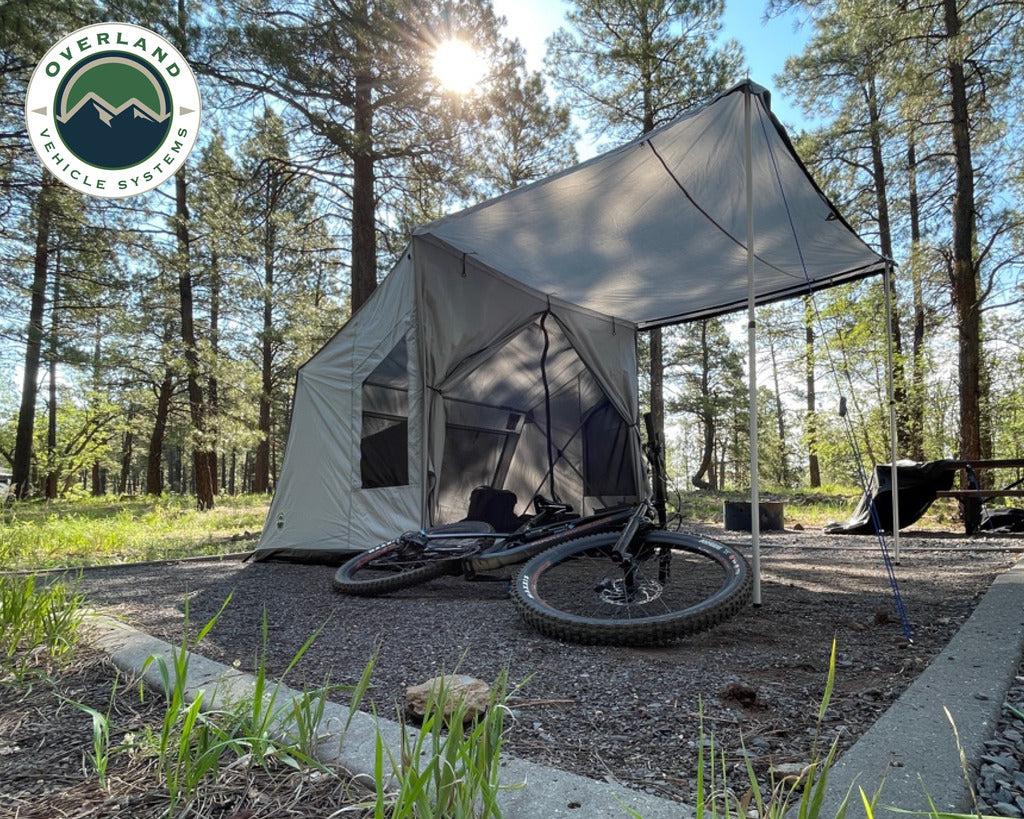 tent for vehicle Overland Systems Portable Safari filtervariant-7063858-421 The Elite Overland tent Color:Black/Neongreen Wild Eagle Elektroklapprad Alu,