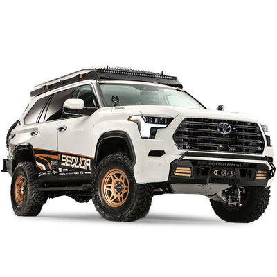 Prinsu Toyota Sequoia Roof Rack 2023-Current Front View