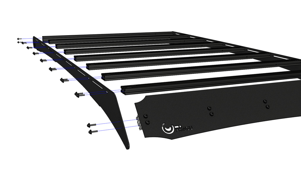 Prinsu 5th Gen Subaru Forester Roof Rack 2019 2023 Off Road Tents