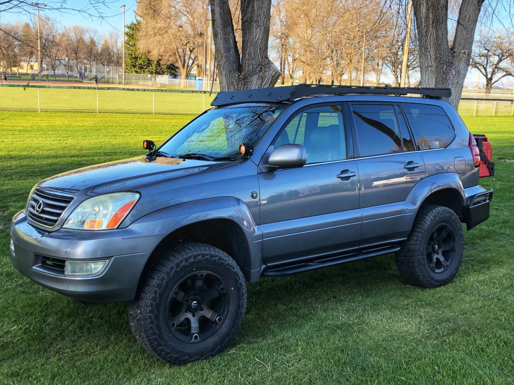 Prinsu Roof Rack on Lexus GX470 parked on grass