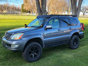 Prinsu Roof Rack on Lexus GX470 parked on grass