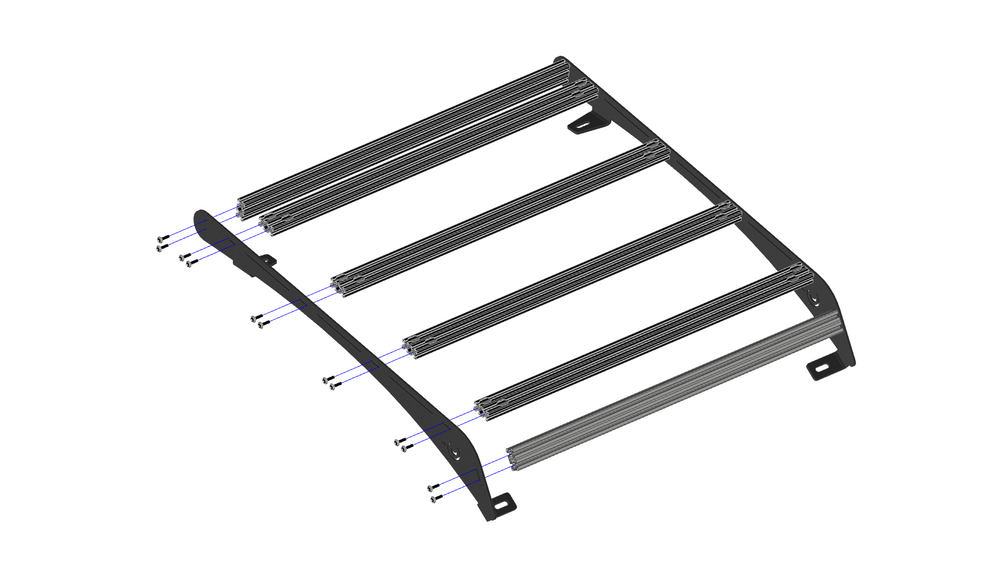 Prinsu Roof Rack For Honda Talon 4 Seat 2019+