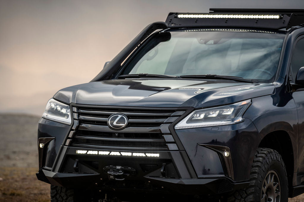Prinsu Roof Rack For Lexus LX570 2008-2021 Front View