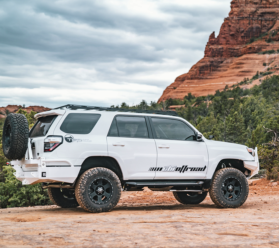 Prinsu Toyota 4Runner 5th Gen Full Roof Rack Bundle