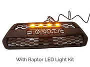Cali Raised LED Grille Guard For Toyota Tacoma Faux TRD Pro 2016-2020