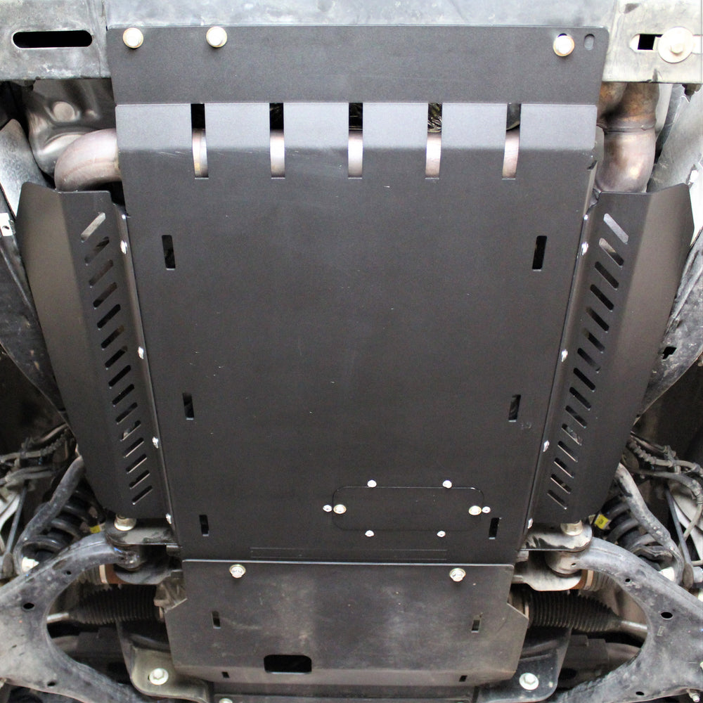 View From Underneath The Vehicle That Has RCI Catalytic Guard Installed