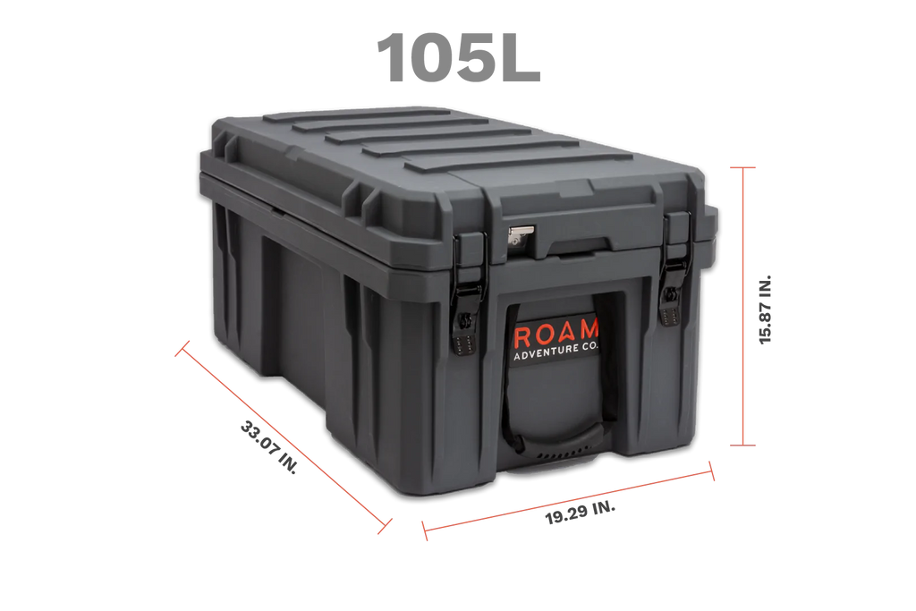 ROAM 105L Rugged Case Dimensions