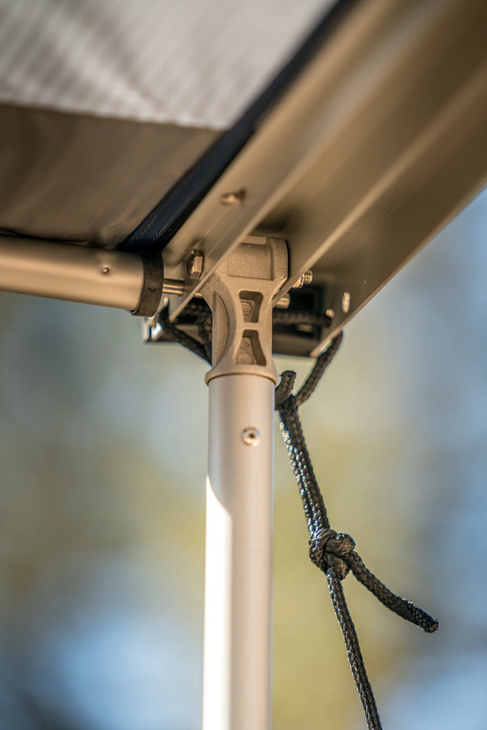 ROAM rooftop awning adjustable joints