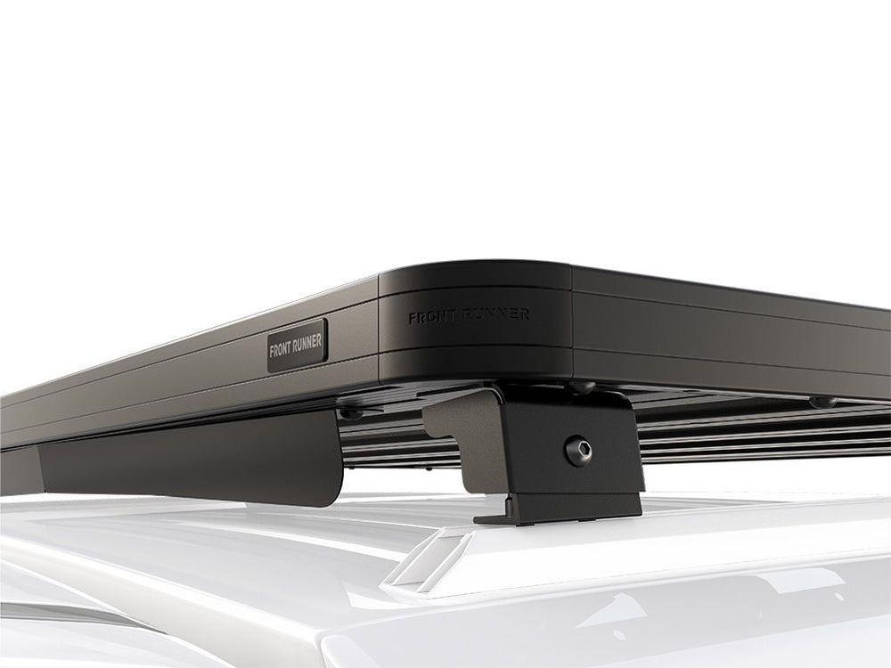 RSI Smart Canopy Roof Rack front close up view, Front Runner logo