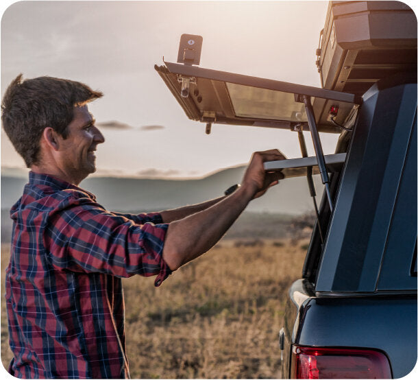 RSI Smartcap StowAway Table Pull Out View