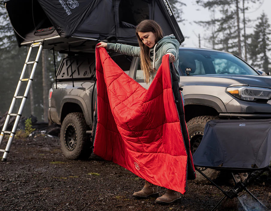 RTT Blanket DPL Being Folded in Half