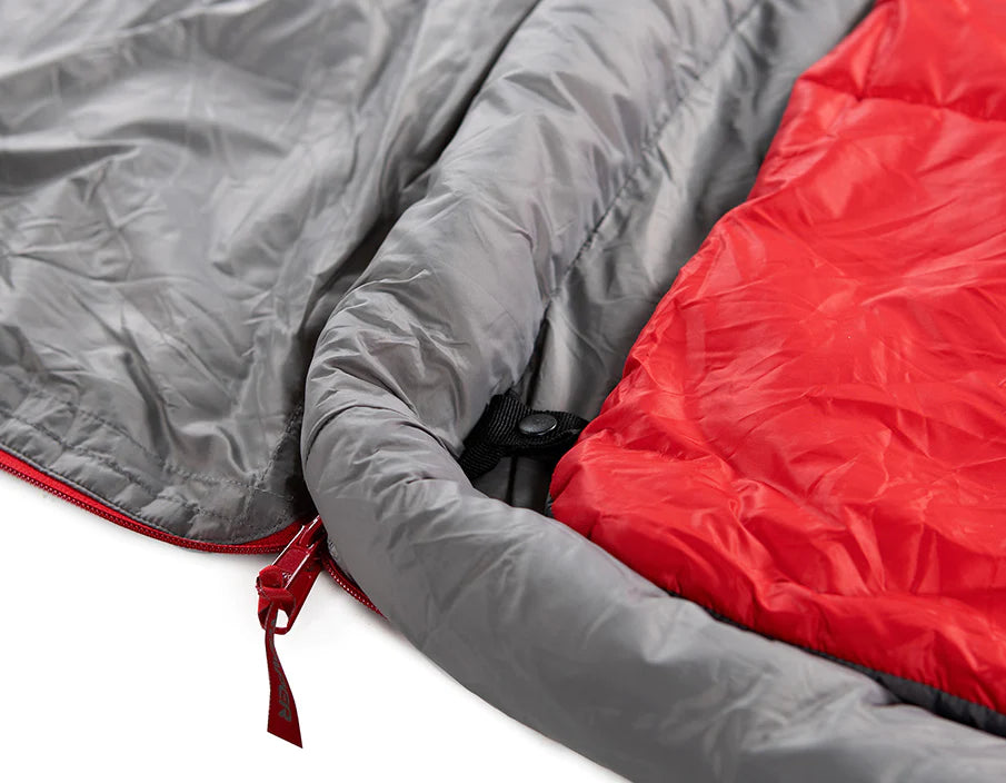 RTT Sleeper Zipper Open Showing the Inside of The Sleeping Bag