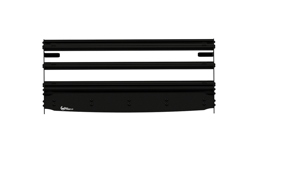 Front Panel With Wind Deflector Prinsu 3/4 Roof Rack for Polaris RZR XP 4-Seat 1000/900