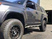 Cali Raised LED Rock Sliders 20 Degree Bolt On For Toyota 4Runner 2014-2020