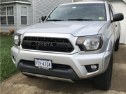 Cali Raised LED Pro Grille For Toyota Tacoma Faux 2012-2015