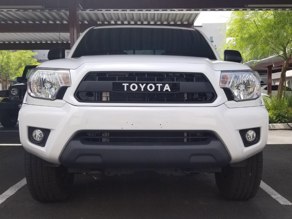 Cali Raised LED Pro Grille For Toyota Tacoma Faux 2012-2015