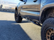Cali Raised LED 25 Degree Rock Sliders For Toyota Tacoma 2005-2020