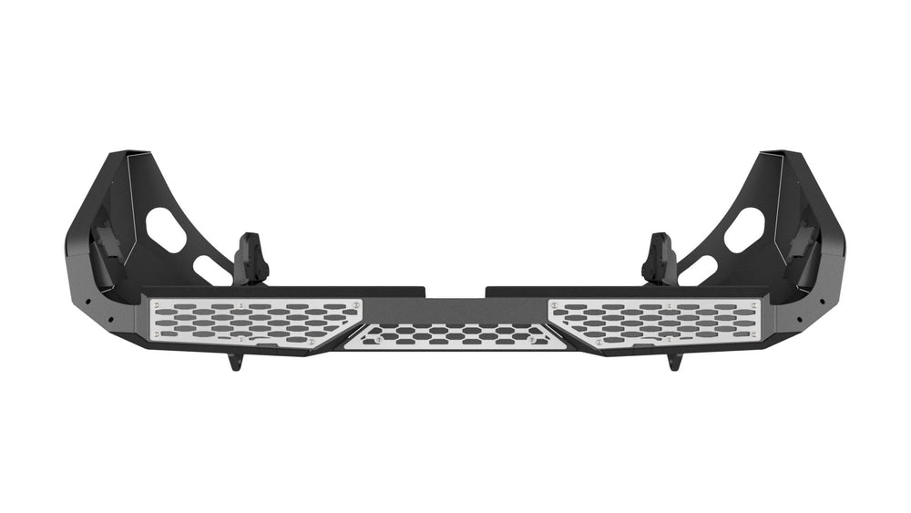 CBI Rear Bumper for Toyota Tundra 2nd Gen with Steel Traction and Shackle Mount