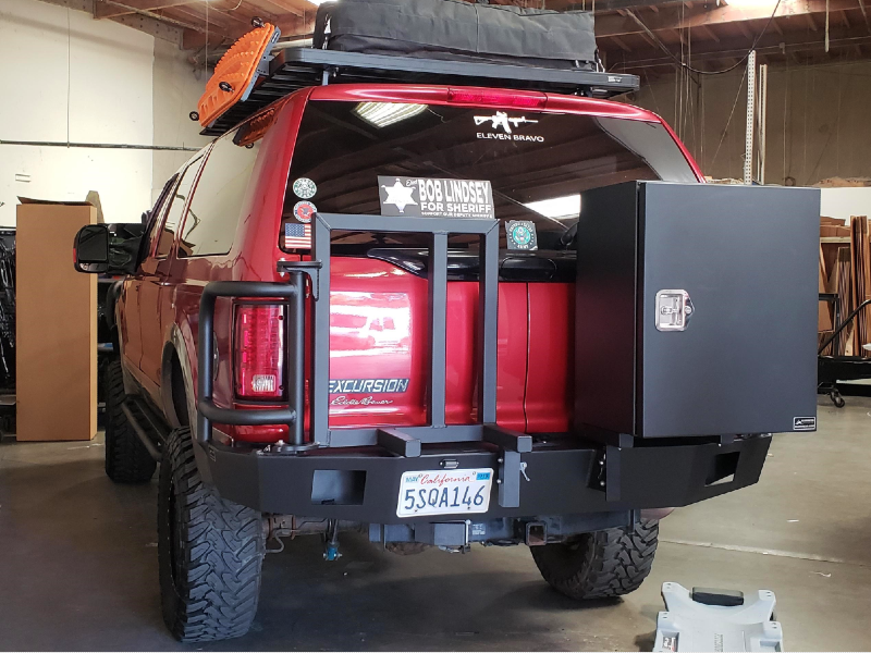 Aluminess Rear Bumper for Ford Excursion 1999-2005