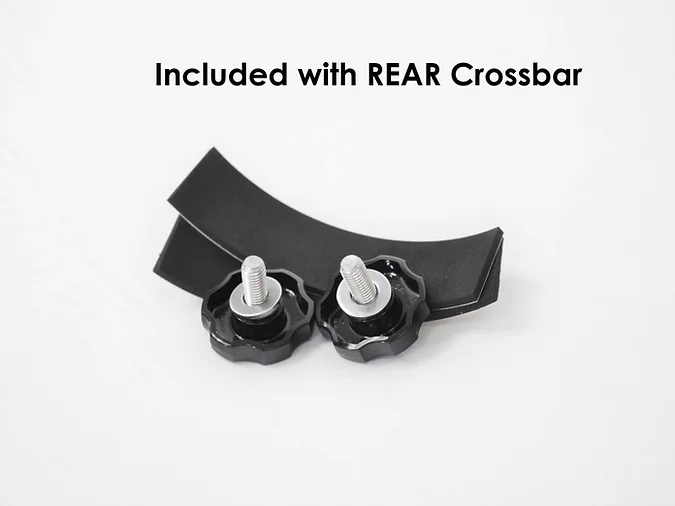 Exposed Racks 9704 Red Click-In Soft Top Roof Rack For Jeep Wrangler JKU