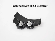 Exposed Racks 9704 Red Click-In Soft Top Roof Rack For Jeep Wrangler JKU
