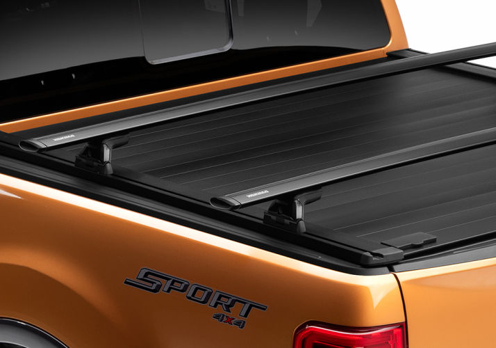 Retrax PRO XR Tonneau Cover For Ford F150, F250 & F350 with crossbars