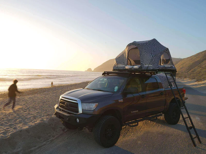 Rev Platform Rack by C6 Outdoor Installed on Off-road Vehicle