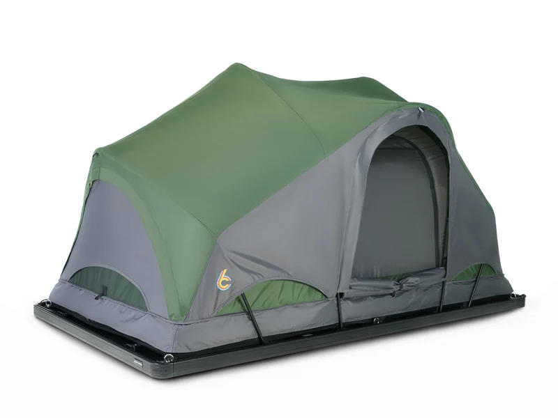 Rev Scout Roof Rack Tent Mounted on Platform Rack