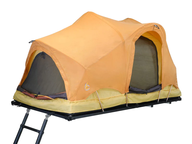Rev Rooftop Tent Element Mounted on Rev Platform by C6 Outdoor