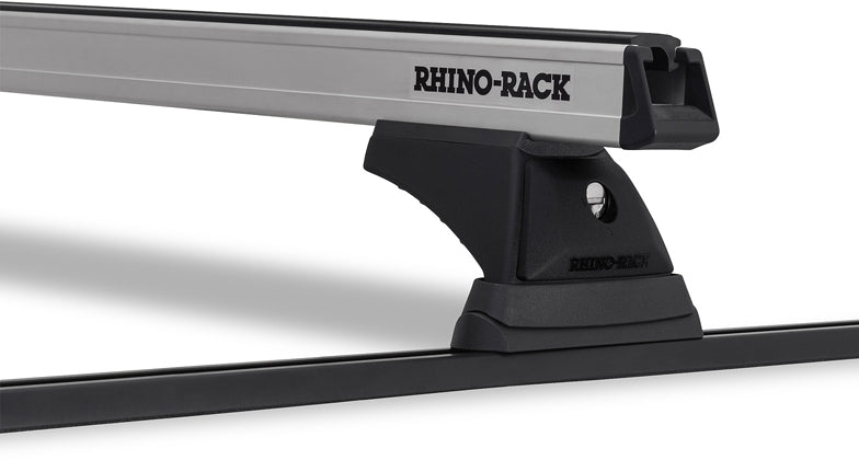 Rhino-Rack Heavy Duty RCH Trackmount 2 Bar Roof Rack Silver