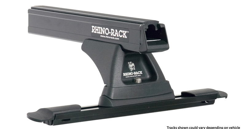 Rhino-Rack Heavy Duty RLT500 2 Bar Cap/Topper Roof Rack Black