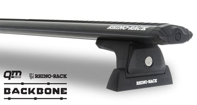 Rhino-Rack Vortex RLT600 Backbone 2 Bar Roof Rack Black