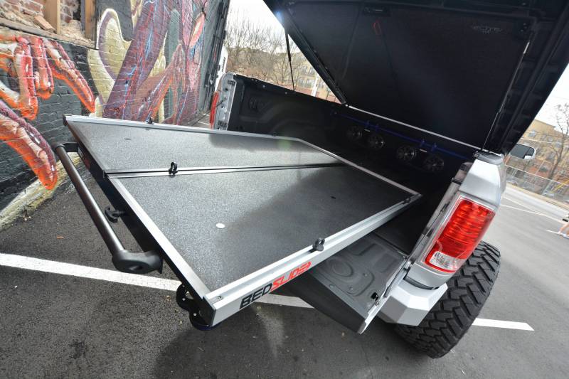Right View of Bedslide S For Toyota Tacoma 2nd and 3rd Gen 6' Bed